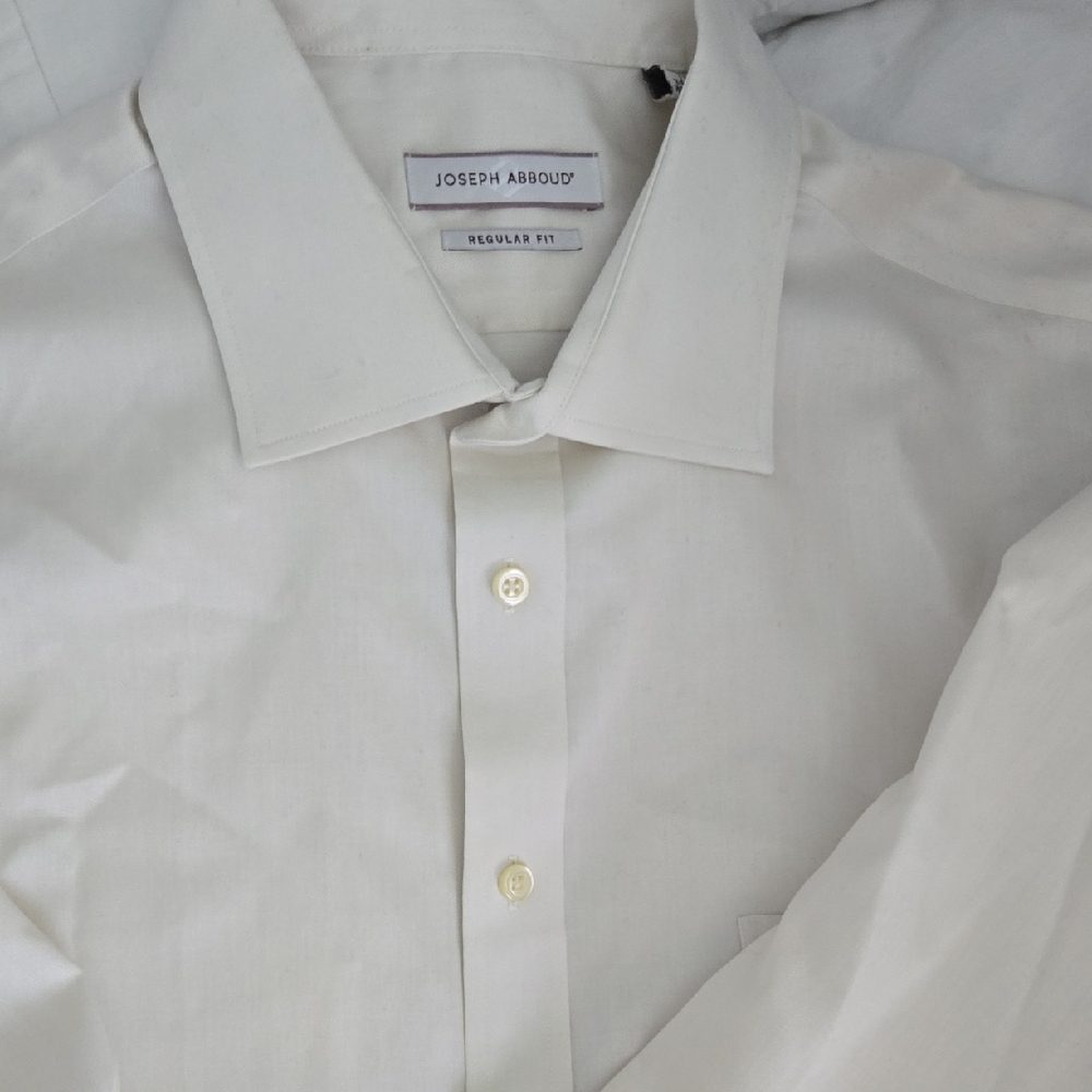 Joseph Abboud White Men's Shirt